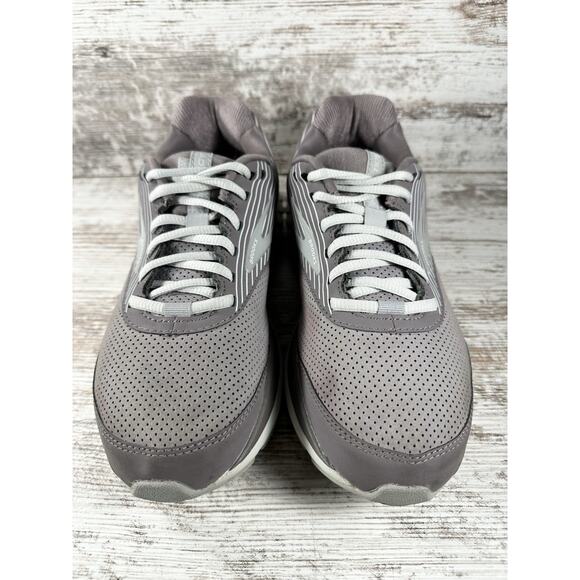 Womens Brooks Addiction Walker Alloy/Oyster Suede Walking Shoes Sz 8.5B Athletic - Picture 4 of 11